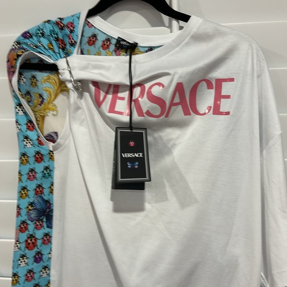Versace butterflies logo top with Medusa pin - Picture 7 of 10